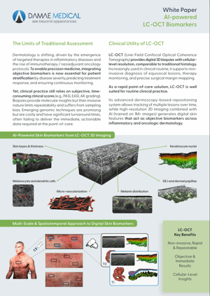 White Paper AI-Powered LC-OCT Biomarkers